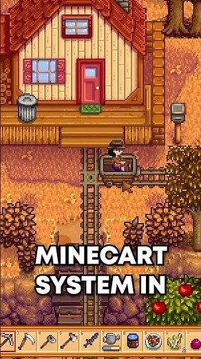 I Made My Own RAILROAD In Stardew Valley