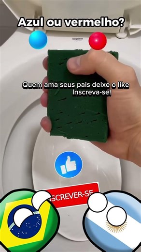 Azul Ou Vermelho? ‪#shorts #countryballs #vaibrasil #vaiprofycaramba #naoflopa #fyp