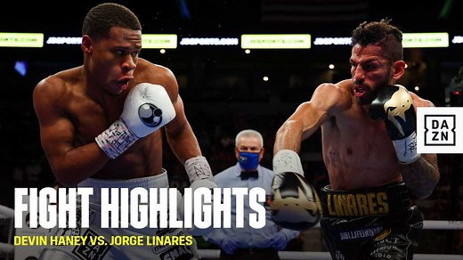May 29th 2021 -- Devin Haney vs. Jorge Linares from the Mandalay Bay Resort & Casino in Las Vegas, Nevada. (AutoZone) | DAZN