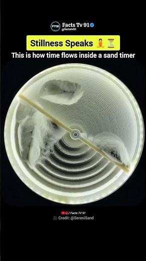 This Sand Timer Shows How Time Really Moves ⏳