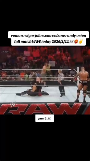 Roman Reigns vs John Cena vs Kane and Orton Full Match