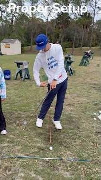 Golf Tips! Proper Setup for the Golf Swing! ‪@TheChillTwins‬