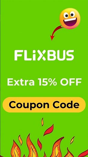 Flixbus Coupon Code ✅️ Today | Flixbus Voucher Offer | Flixbus Promo Code & Discount Code #flixbus