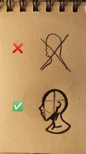 how to draw side haed tutorial #drawing #halo #shorts