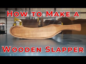 How to make a wooden slapper