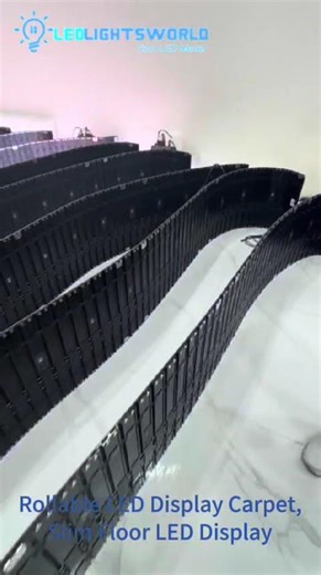 Rollable Floor LED Display Carpet, LED Poster