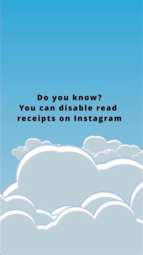 How to disable read receipts on Instagram?