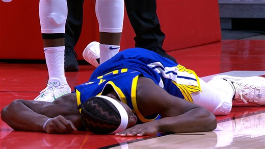 Warriors' Jimmy Butler suffers pelvis contusion after hard fall in Game 2 vs. Rockets
