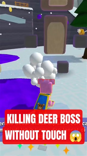 K1LLING BOSS DEER WITHOUT TOUCH HIM #superbearadventure #shorts #superbear