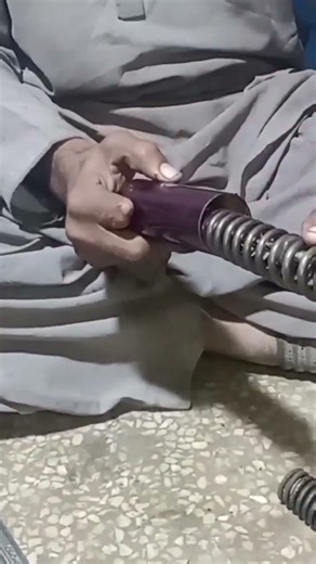 How to change Rear Shock Spring 70cc bike