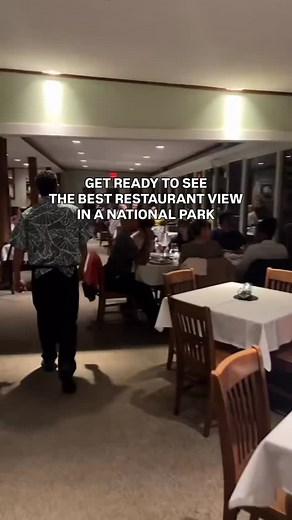 This is the most spectacular restaurant view in any national park right now, and maybe the world! This video was taken on Oct. 17 at The Rim at Volcano House restaurant in Hawaii Volcanoes National Park by Justin Hirako, a brilliant photographer who has been very busy posting videos of the ongoing eruption at Kilauea. If you want to have this one-of-a-kind dining experience, here’s how: ↟ Book a reservation online through Volcano House (link in our bio). The restaurant is located right on the ri