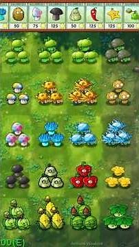 PVZ FUSION 3.9 - All New Mushroom Ultimate Plant fusion #pvz #plantsvszombies