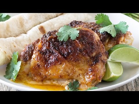 Easy Baked Mexican-Spiced Chicken Thighs