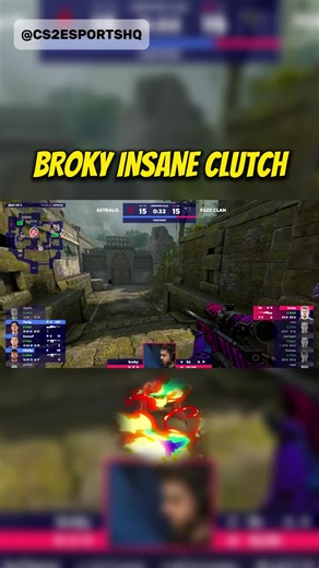 CS2 Esports HQ on Instagram: "Insane AWP clutch"