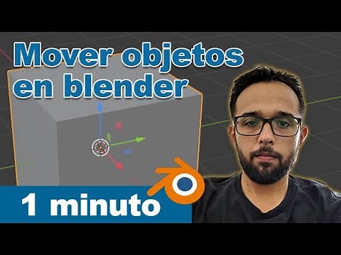 Cómo mover objetos en Blender correctamente