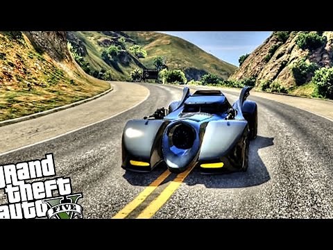 1989 Batmobile - GTA 5 PC MOD