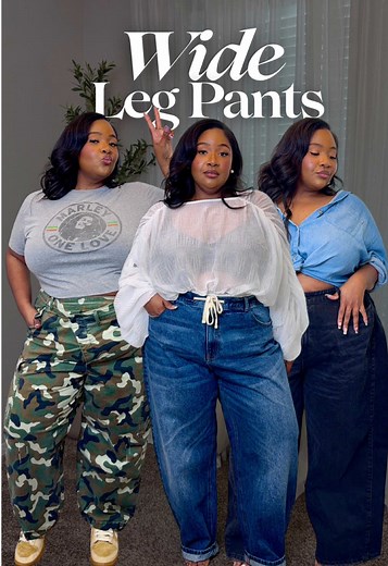 Plus-Size Wide-Leg Pants Haul: Flattering & Affordable Style!