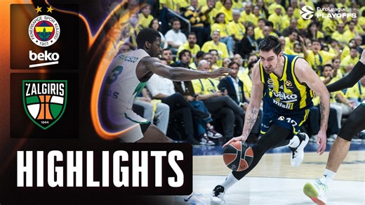 BIBEROVIC Sets the Tone in GAME 1 | Fenerbahçe - Zalgiris | EuroLeague Basketball PLAYOFFS