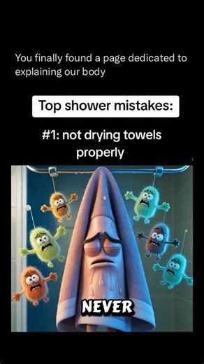 Explaining Our Human Body on Instagram: "Many people think showering is simple, but small mistakes can affect skin and hair health. Common shower errors include using water that’s too hot, which strips natural oils and dries out skin; over-washing or scrubbing too hard, which can irritate skin; skipping conditioner or not rinsing shampoo properly, leaving hair dull or tangled; staying in the shower too long, which can dehydrate skin; and using harsh soaps that disrupt the skin’s natural pH. Payi