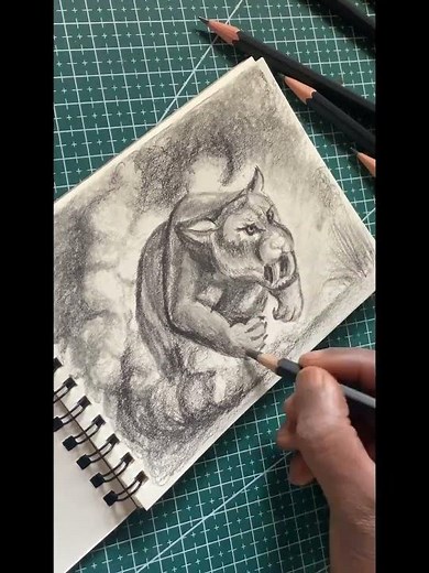 How to draw Jaguar #drawingtechniques #drawingstyles #howtodraw
