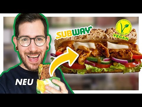 Ich TESTE das NEUE vegane SUBWAY Chicken Teriyaki!