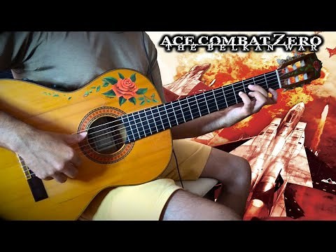 『Zero』(Ace Combat Zero) meet flamenco gipsy guitarist【VIDEO GAME OST FINGERSTYLE GUITAR COVER NAMCO】