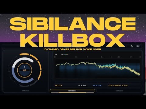 A Custom-Designed De-Esser for Voice Over: Meet Sibilance Killbox