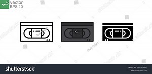 5,298 imágenes, fotos de stock, objetos en 3D y vectores sobre Vhs icon | Shutterstock