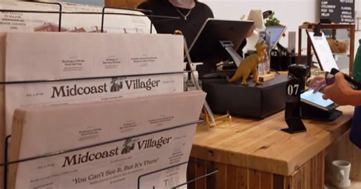Maine cafe helps subsidize community newspaper
