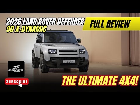 The "Short King" AngleThe Short King of Off-Road! 2026 Defender 90 X-Dynamic Review
