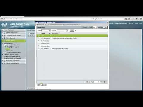 Cisco ACS 5.5 configuring Tacacs+ using Active Directory & Tested with Cisco Device