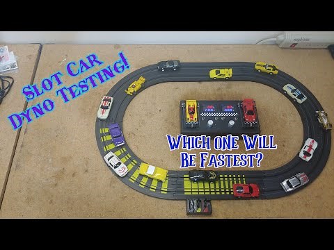 Slot Car Dyno Bench Testing Tyco Aurora Auto World Racing Race Track Amps Volts