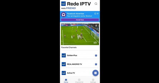 Baixe e rode Rede Canais HD - Filmes Player no PC e Mac (emulador)