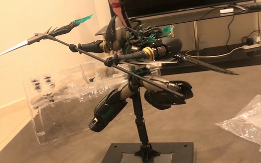 模型手办 千值练Riobot系列 黑·盖塔 Shin Getter 1 Black Ver. 开箱及试玩测评