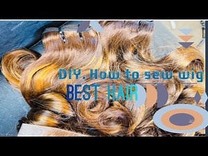 DIY. How to make closure wig from scratch