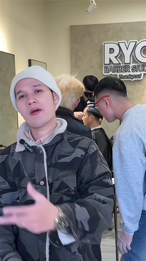 Vẫn còn nhiều anh em tìm trên ggmap vẫn k biết đoạn nào :) #RYOBARBERSTUDIO #tiemtocdalat #xuhuong #hairstyle #pixiecut