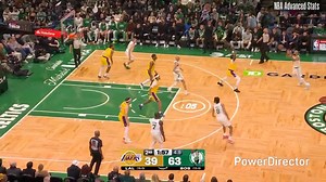 Some defensive clips of Adou Thiero against Celtics especially against Jaylen Brown and Derrick White. He made some good defensive plays using his laterals and quickness to deny them a shot attempt but the problem is Rui Hachimura is too much over helping the low man that's why Celtics getting a wide open threes. I don't know if it is part of the game plan or not but the Lakers giving up too many wide open threes to them has been a problem the whole game. | Lakers Nation Philippines