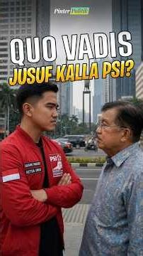 Where Are You Going Jusuf Kalla PSI