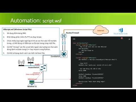 6a. Sử dụng VBScript để tự động hóa cấu hình thiết bị