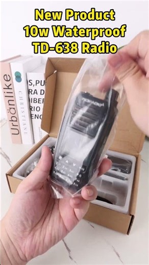 10W + IP67! TIDRADIO First Waterproof Radio — TD-638 First Look! #radio #waterproof #survival