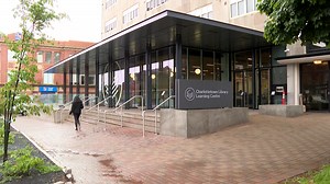 The new 40,000-square-foot library has makerspace, program rooms, and a café. | CBC Prince Edward Island