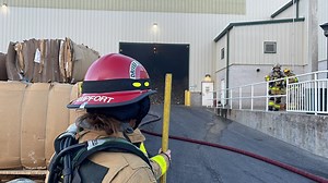 Fire breaks out at Waste Management facility in Tampa