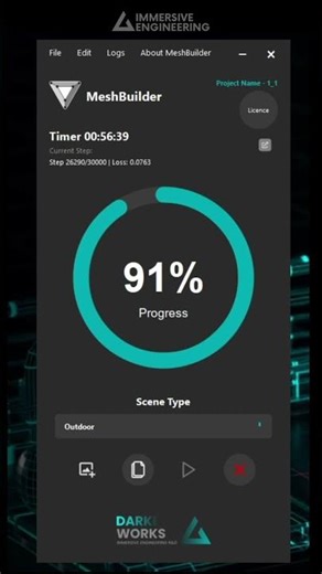 Convert images to 3D model offline | MeshBuilder #gaussiansplatting
