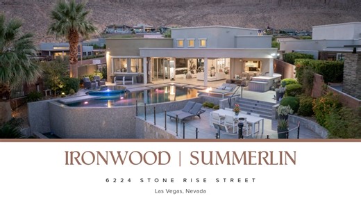 6224 Stone Rise Street | The Cliffs, Summerlin | IS LUXURY