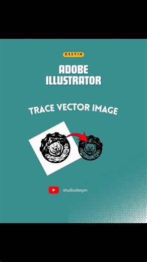 Adobe ILLUSTRATOR - VECTOR IMAGE TRACEING in Adobe Illustrator 2026