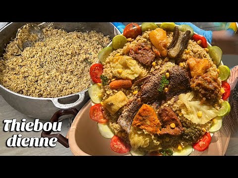 This fish rice recipe is great THIEBOUDIENNE, tchep