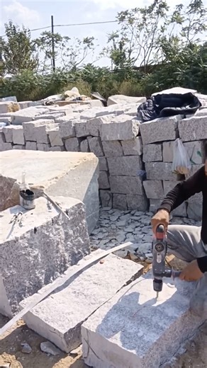 Stone breaking to small part for any bult & tips ! | H_ping