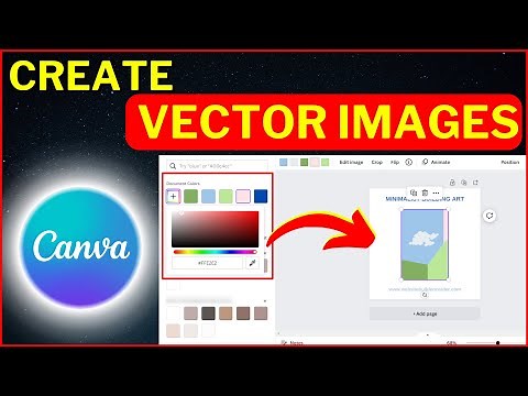 How to Create Vector Images in Canva