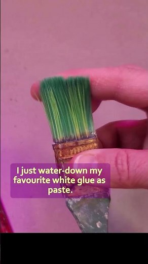 BEST paper mache method!!!