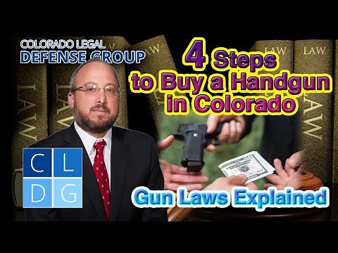 What are the requirements for buying a gun in Colorado?